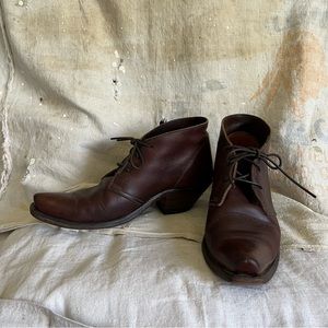 Cobra Rock South Highland Leather Boots Coffee Women’s US 10